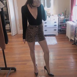 Black Velvet Bodysuit